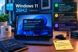 Actualización Windows 11 26H2 en marcha