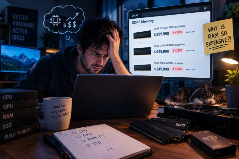 Quería actualizar mi PC, no vender un riñón: ¿por qué está todo tan caro?