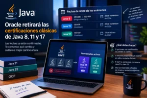 Retiro de certificaciones Java clásicas